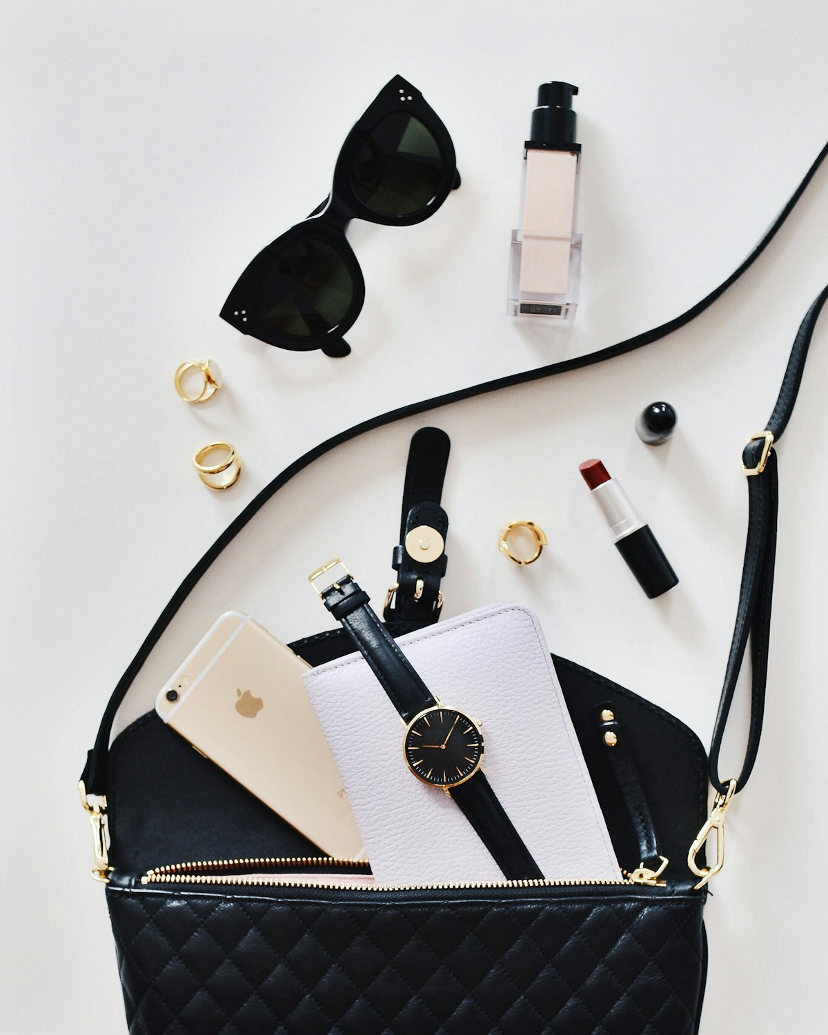 Quilted Calfskin Bag